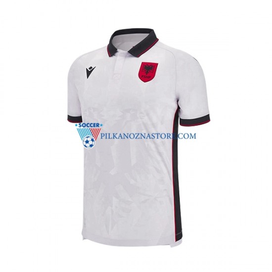 Albania Koszulka Męska Wyjazdowy 2023 Krótkie Rękawy