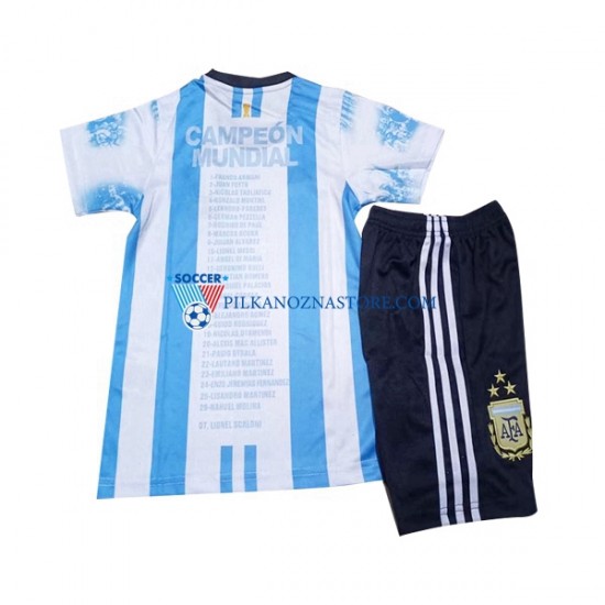 Argentyna dla Dzieci All Stars Koszulka Domowy 2023 Krótkie Rękawy