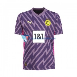 Strój Bramkarski Borussia Dortmund Koszulka Męska Domowy 2023-2024 Krótkie Rękawy