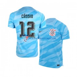 Strój Bramkarski Corinthians Cassio 12 Koszulka Męska Domowy 2023-2024 Krótkie Rękawy