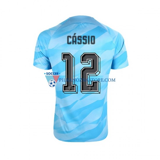 Strój Bramkarski Corinthians Cassio 12 Koszulka Męska Domowy 2023-2024 Krótkie Rękawy
