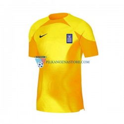 Strój Bramkarski Grecja Koszulka Męska Domowy 2023 Krótkie Rękawy