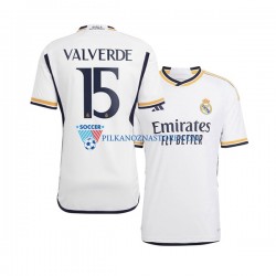 Real Madryt Federico Valverde 15 Koszulka Męska Domowy 2023-2024 Krótkie Rękawy