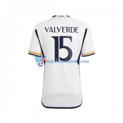 Real Madryt Federico Valverde 15 Koszulka Męska Domowy 2023-2024 Krótkie Rękawy