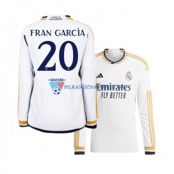 Real Madryt Fran Garcia 20 Koszulka Męska Domowy 2023-2024 Długie Rękawy
