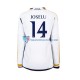 Real Madryt JOSELU 14 Koszulka Męska Domowy 2023-2024 Długie Rękawy