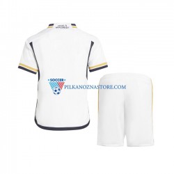 Real Madryt dla Dzieci Koszulka Domowy 2023-2024 Krótkie Rękawy