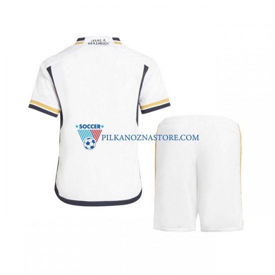 Real Madryt dla Dzieci Koszulka Domowy 2023-2024 Krótkie Rękawy