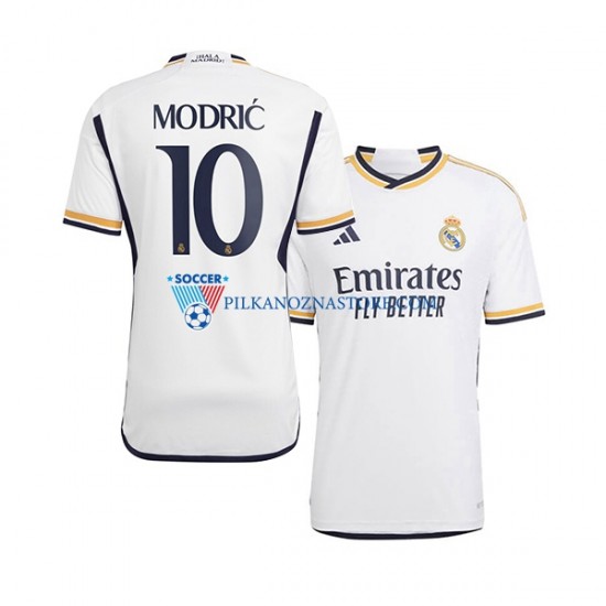 Real Madryt Modrić 10 Koszulka Męska Domowy 2023-2024 Krótkie Rękawy