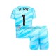 Strój Bramkarski Tottenham Hotspur dla Dzieci Hugo Lloris 1 Koszulka Domowy 2023-2024 Krótkie Rękawy