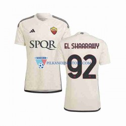 AS Roma El Shaarawy 92 Koszulka Męska Wyjazdowy 2023-2024 Krótkie Rękawy