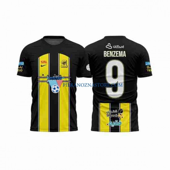 Al-Ittihad BENZEMA 9 Koszulka Męska Domowy 2023-2024 Krótkie Rękawy