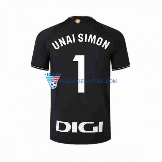 Strój Bramkarski Athletic Bilbao UNAI SIMON 1 Koszulka Męska Domowy 2023-2024 Krótkie Rękawy