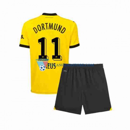 Borussia Dortmund dla Dzieci Marco Reus 11 Koszulka Domowy 2023-2024 Krótkie Rękawy