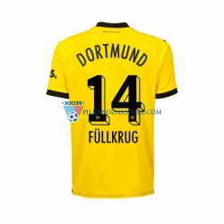 Borussia Dortmund Niclas Fullkrug 14 Koszulka Męska Domowy 2023-2024 Krótkie Rękawy
