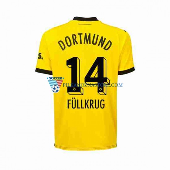 Borussia Dortmund Niclas Fullkrug 14 Koszulka Męska Domowy 2023-2024 Krótkie Rękawy