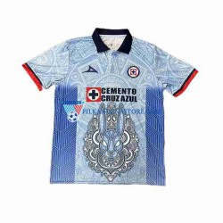 Cruz Azul Day of the Dead Koszulka Męska Wyjazdowy 2023-2024 Krótkie Rękawy
