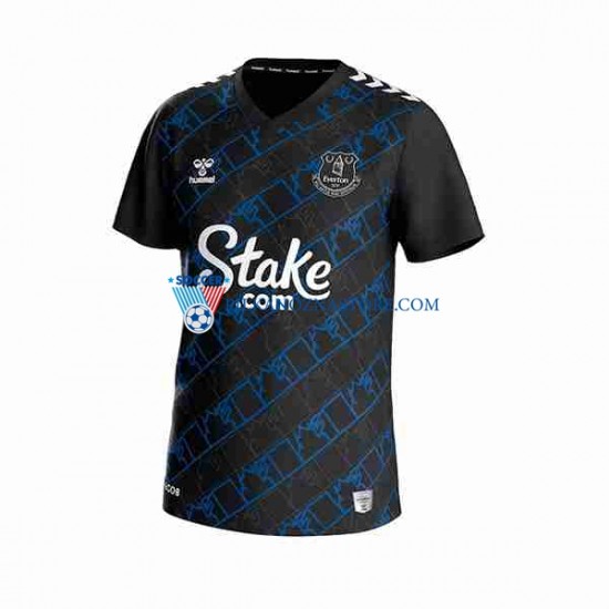 Strój Bramkarski Everton Koszulka Męska Wyjazdowy 2023-2024 Krótkie Rękawy