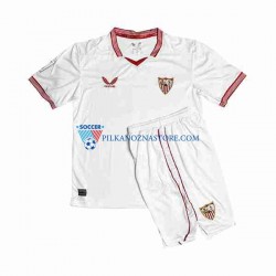 Sevilla FC dla Dzieci Sergio Ramos 4 Koszulka Domowy 2023-2024 Krótkie Rękawy
