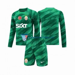 Strój Bramkarski Galatasaray dla Dzieci Koszulka Domowy 2023-2024 Długie Rękawy