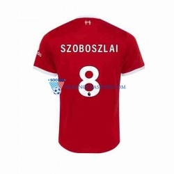 Liverpool Dominik Szoboszlai 8 Koszulka Męska Domowy 2023-2024 Krótkie Rękawy
