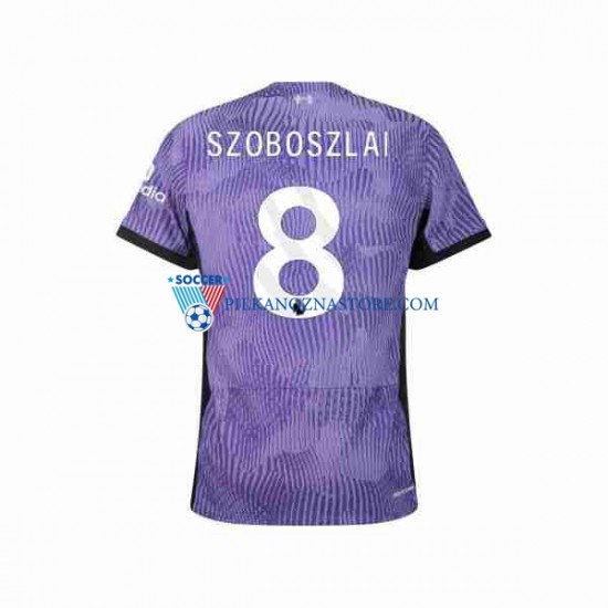 Liverpool Dominik Szoboszlai 8 Koszulka Męska Trzeci 2023-2024 Krótkie Rękawy