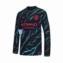 Manchester City Koszulka Męska Trzeci 2023-2024 Długie Rękawy