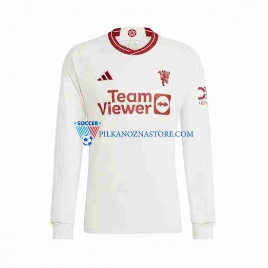 Manchester United Koszulka Męska Trzeci 2023-2024 Długie Rękawy