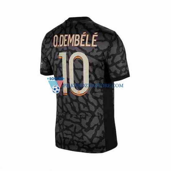 Paris Saint-Germain O.Dembele 10 Koszulka Męska Trzeci 2023-2024 Krótkie Rękawy