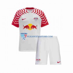 RB Leipzig dla Dzieci Koszulka Domowy 2023-2024 Krótkie Rękawy