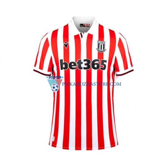 Stoke City Koszulka Męska Domowy 2023-2024 Krótkie Rękawy