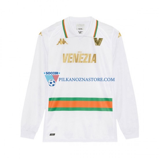 Venezia Koszulka Męska Wyjazdowy 2023-2024 Długie Rękawy