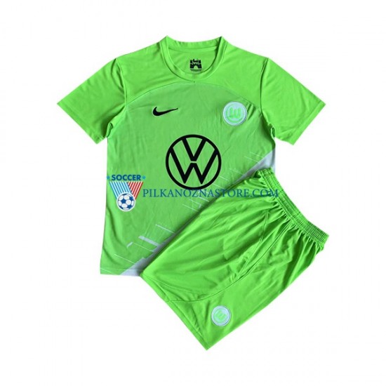 VfL Wolfsburg dla Dzieci Koszulka Domowy 2023-2024 Krótkie Rękawy
