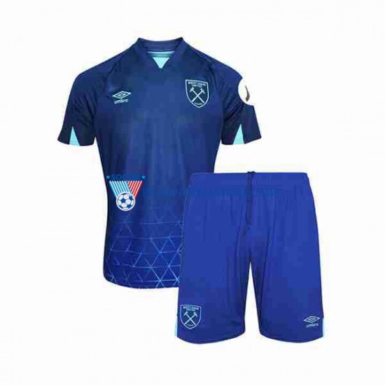West Ham United dla Dzieci Koszulka Trzeci 2023-2024 Krótkie Rękawy
