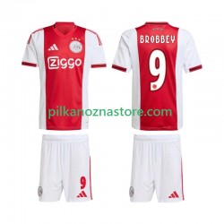 AFC Ajax dla Dzieci Brian Brobbey 9 Koszulka Domowy 2025-2026 Krótkie Rękawy