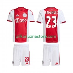 AFC Ajax dla Dzieci Steven Berghuis 23 Koszulka Domowy 2025-2026 Krótkie Rękawy