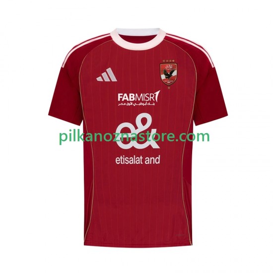 Al Ahly SC Koszulka Męska Domowy 2025-2026 Krótkie Rękawy