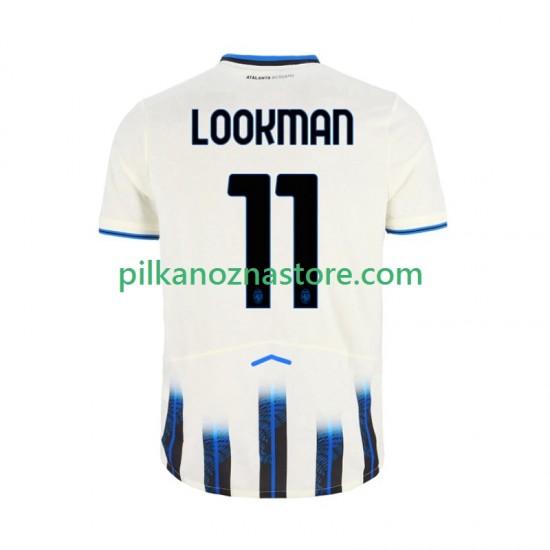 Atalanta Ademola Lookman 11 Koszulka Męska Wyjazdowy 2025-2026 Krótkie Rękawy