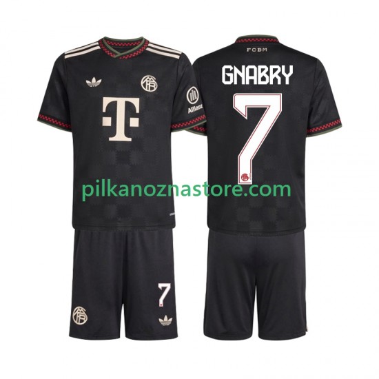 Bayern Monachium dla Dzieci Serge Gnabry 7 Koszulka Trzeci 2025-2026 Krótkie Rękawy