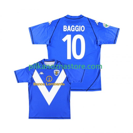 Brescia Calcio Baggio 10 2003 Retro Koszulka Męska Domowy 2004 Krótkie Rękawy