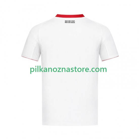 Eintracht Frankfurt Koszulka Męska Wyjazdowy 2024-2025 Krótkie Rękawy