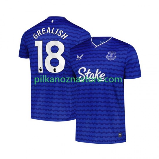 Everton Jack Grealish 18 Koszulka Męska Domowy 2025-2026 Krótkie Rękawy