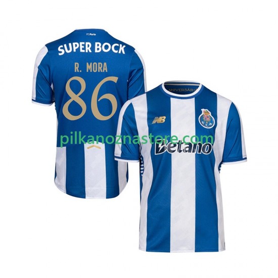 FC Porto Rodrigo Mora 86 Koszulka Męska Domowy 2025-2026 Krótkie Rękawy