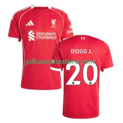 Liverpool Diogo Jota 20 Koszulka Męska Domowy 2025-2026 Krótkie Rękawy