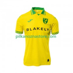 Norwich City Koszulka Męska Domowy 2025-2026 Krótkie Rękawy