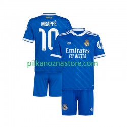 Real Madryt dla Dzieci Mbappé Kylian 10 Koszulka Trzeci 2025-2026 Krótkie Rękawy