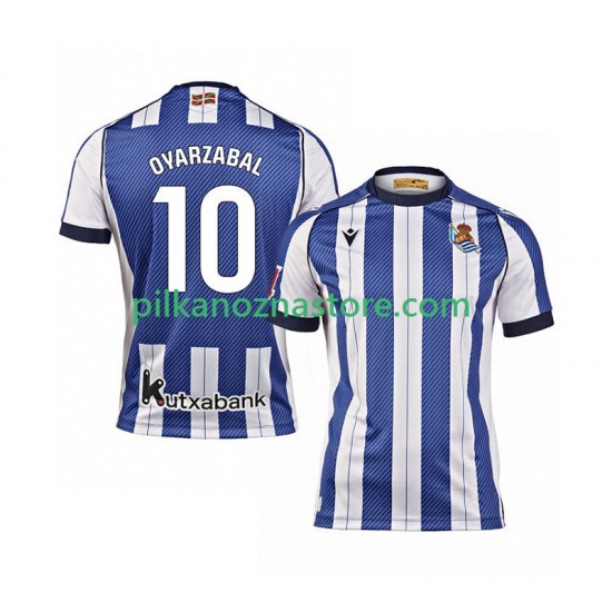 Real Sociedad Mikel Oyarzabal 10 Koszulka Męska Domowy 2025-2026 Krótkie Rękawy