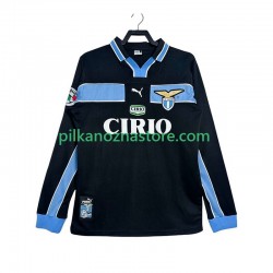 SS Lazio Retro Koszulka Męska Wyjazdowy 1998 1999 Długie Rękawy