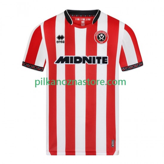 Sheffield United Koszulka Męska Domowy 2025-2026 Krótkie Rękawy