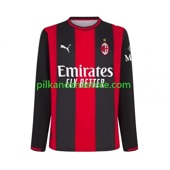 AC Milan Koszulka Męska Domowy 2026-2027 Długie Rękawy